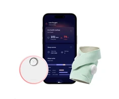 Išmani kūdikio kojinė „Owlet Dream Sock“, mėtų spalvos