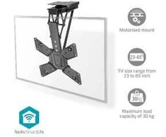 Laikiklis Nedis Motorized TV Ceiling Mount - 23-65" - maximum supported screen weight: 30 kg