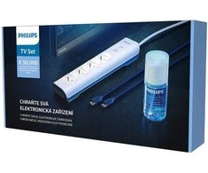 Philips + ekrano valymo purškalas + HDMI laidas