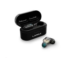 LAMAX Duals1 įdedamos ausinės – juodos
