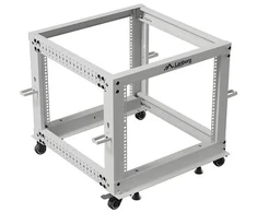 LANBERG Open rack 19inch 9U 600X600-1100 adjustable pilkas