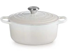 Virtuvės Indai - Le Creuset Signature Keptuvė 4.2L Emaliuota Ketaus Apvalus Meringue