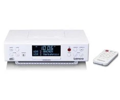 Lenco KCR-190WH - FM/DAB virtuvės radijas su Bluetooth