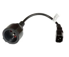 Oem Sumažinimas UPS (IEC320-C14) - FR lizdas (CEE7/5), 30 cm
