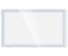 Lian Li DAN Cases A3-mATX Left Side Tempered Glass Panel – baltos spalvos