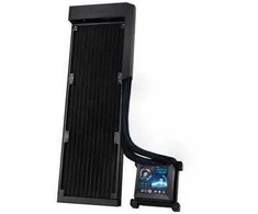 Lian Li HydroShift LCD 360 Fanless Vanduo Cooling, RGB – 360mm, juodos spalvos