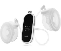 Elektrinis pieno siurblys LIONELO Twee Free - Rankų laisvė - 9 lygiai - 2 x 150 ml - 2h bevielis - Skaidrus ekranas