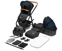 Vežimėlis Lionelo Amber 2in1 Mėlyna Navy