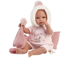 Llorens Lėlė płacząca su kocykiem Olivia 38cm