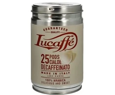 Malta kava Lucaffe ESE Decaffeinato saseliuose be kofeino 25 vnt