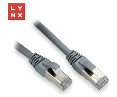 LYNX FTP jungiamasis kabelis Cat6, PVC, 15 m, pilkas