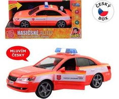 MaDe 23500 - Gaisrinė mašina su čekišku balsu, čekų dėžė