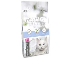 Placek Kačių kraikas : MAGIC LITTER Bentonite Ultra Baltas 5l