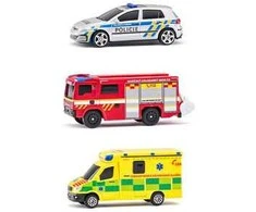 MAISTO DIE CAST skubios pagalbos transporto priemonės 1/64 112 AUTOMOBILIAI, 12456