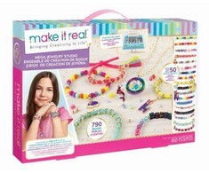 Make It Real Kūrybiškas rinkinys papuošalų apyrankėms kurti