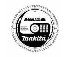 Makita T.C.T. pjūklas MAKBLADE 216X2.4X30mm 5° T48 B-08969 T.C.T • 216 x30 mm • T48 • 5° • Medienai