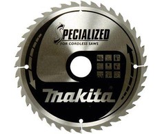 Makita T.C.T. pjūklas MAKBLADE PLUS 260X2.3X30mm 5° T40 B-32487 T.C.T • 260 x30 mm • T40 • 5° • Medienai