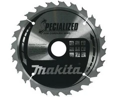 Makita T.C.T. pjūklas EFFICUT 190X1.45X30mm 23° T24 B-64191 T.C.T • 190 x30 mm • T24 • 23° • Medienai