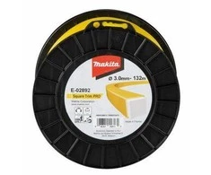 Makita Trimeriai 3,0mm/132m kvadratinis valas E-02892