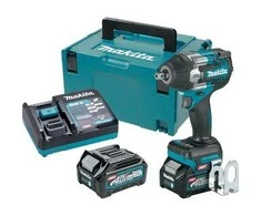 MAKITA Smūginis veržliasukis 1/2" 40V XGT TW008GD201 750Nm 2x2,5Ah ZAPADKA