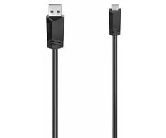 Hama 200605 mini USB 2.0 kabelis USB-A na miniUSB 0.75 m juoda