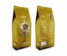 Manuel Caffe Kavos pupelės Manuel Aroma Piu kavos pupelės 1kg