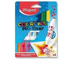 Maped Dvišaliai signalai su 8 col MAPEL antspaudais