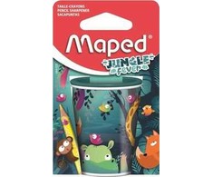 Drožtukas Maped Jungle Fever, 2 skylutės, metalinis dėklas