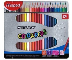 Maped Spalvoti pieštukai ColorPeps, 24 vnt.