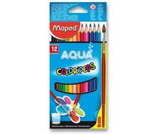 Akvareliniai pieštukai Maped Color'Peps Aqua, 12 vnt.