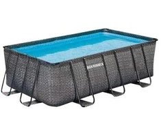 Marimex baseinas Florida Premium 2,15x4,00x1,22m RATAN be priedų (10340215)