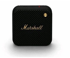 Nešiojama kolonėlė Marshall Willen, juodos ir Žalvario spalvos