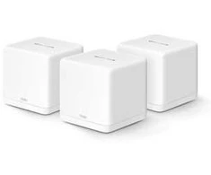 Maršrutizatorius Mercusys AX1500 Whole Home Mesh WiFi 6 sistema | Halo H60X (3 pakuotės) | 802.11ax | 10/100/1000 Mbit/s | Ethernet LAN (RJ-45) jungtys 1 | Tinklelio palaikymas Taip | MU-MiMO Taip | Nėra mobiliojo plačiajuosčio ryšio