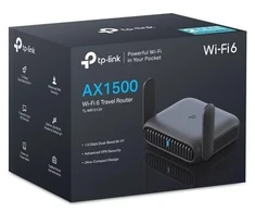 TP-LINK TL-WR1512X | Roam 6 AX1500 Wi-Fi 6 Travel Maršrutizatorius | 802.11ax | Ethernet LAN (RJ-45) jungtys 1 | 10/100/1000 Mbit/s | Mesh Support No | MU-MiMO No | No mobile broadband