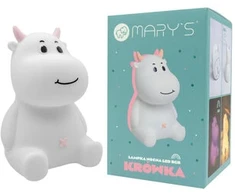 Eco Light Mary’s lampka nocna led krówka rožinė