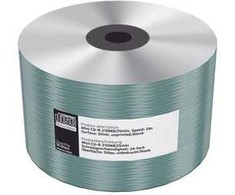 MediaRange MediaRange CD-R 200MB 50vnt unbedruckt/blank sidabrinis (Shrink)