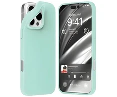 Mercury Soft dėklas iPhone 16 Pro Max 6,9″ mėtų spalvos
