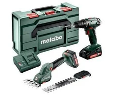 Įrankių rinkinys Metabo Combo Set 2.2.5 (BS 18 + SGS 18 LTX Q); 18 V; 2x2,0 Ah akum.