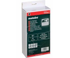 Flisiniai dulkių maišai AS 18 L PC C , 6L, 5vnt., Metabo