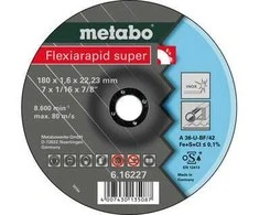 Metabo Metabo „Flexiarapid super“ 180x1,6 x22,23 nerūdijantis plienas
