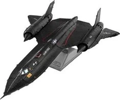 Metal Earth Metalinė 3D dėlionė - Lockheed Martin SR-71 Blackbird lėktuvas