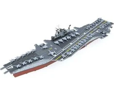 Metal Earth Metalinė 3D dėlionė - USS Midway (CV-41) laivas