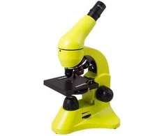 Mikroskopas Levenhuk Rainbow 50L Lime Mikroskop