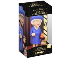 MINIX QUEEN ELIZABETH - QUEEN ELIZABETH II WITH CORGI