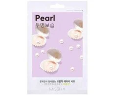 Missha Airy Fit Sheet Mask Pearl Face Mask, 19 g