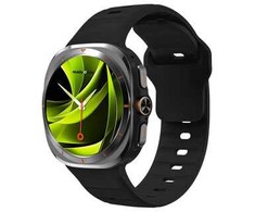 Mobile Origin Easy Strap silikoninis dirželis Galaxy Watch Ultra 47 mm, juodas