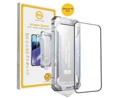 „Mobile Origin Geltona“ ekrano apsauga su paprastu uždėjimu, skirta „iPhone 16 Pro“