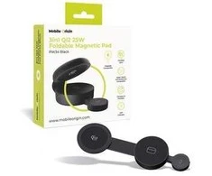 Mobile Origin 3 viename Qi2 25 W sulankstomas magnetinis įkrovimo padėkliukas PW34, juodas