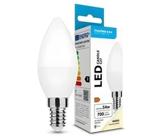 GTV Modee E14 7W LED žvakės formos lemputė šalta 4000K (352983,00)