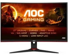 Monitorius AOC C27G2E/BK, 27'', VA, 1920 x 1080, 165 Hz, 1 ms